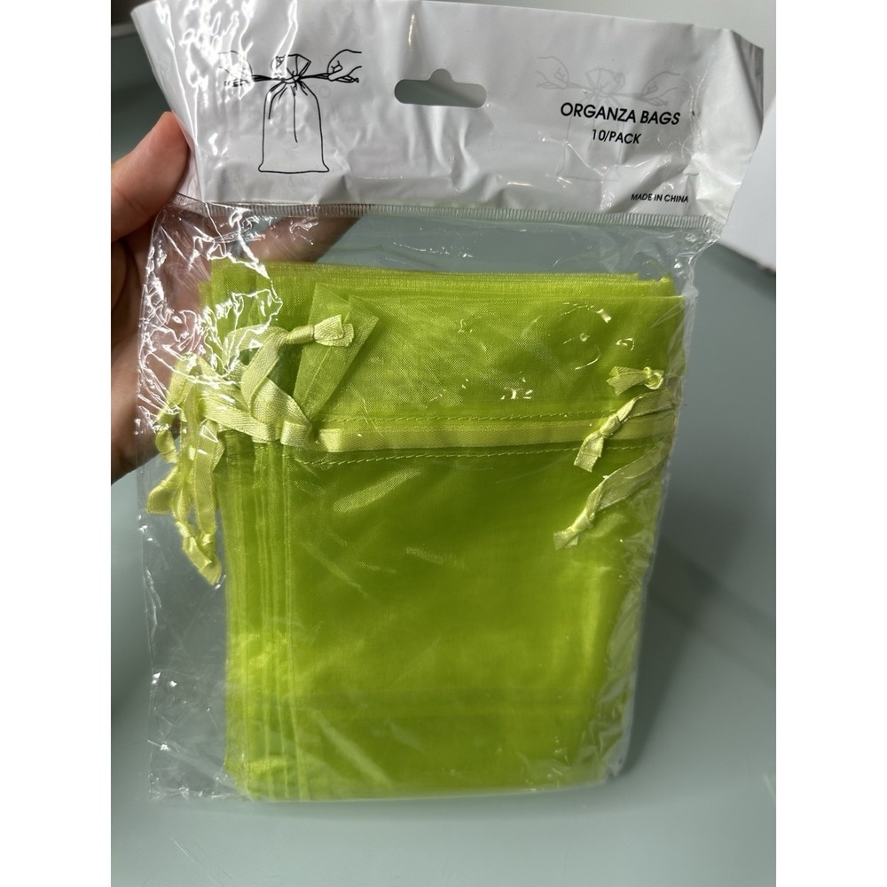 Organza Bags Draw String Bag For jewelry 10/pack - Picture 2 of 4